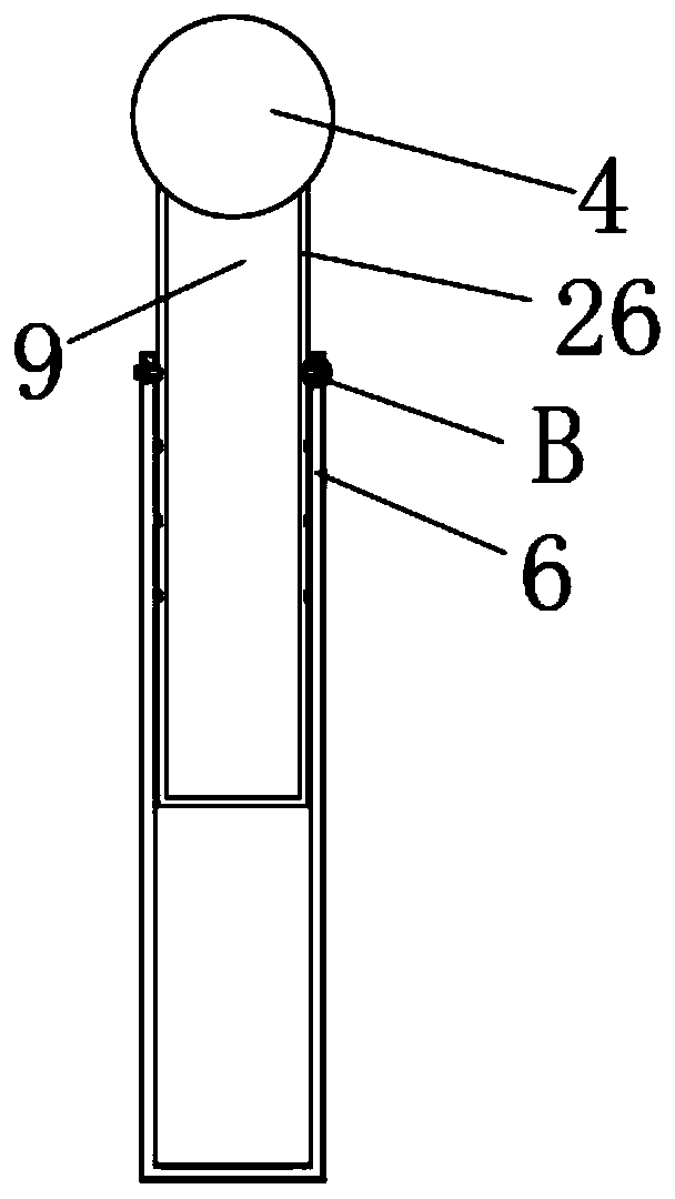 Rainwater treatment and recycling water purification device