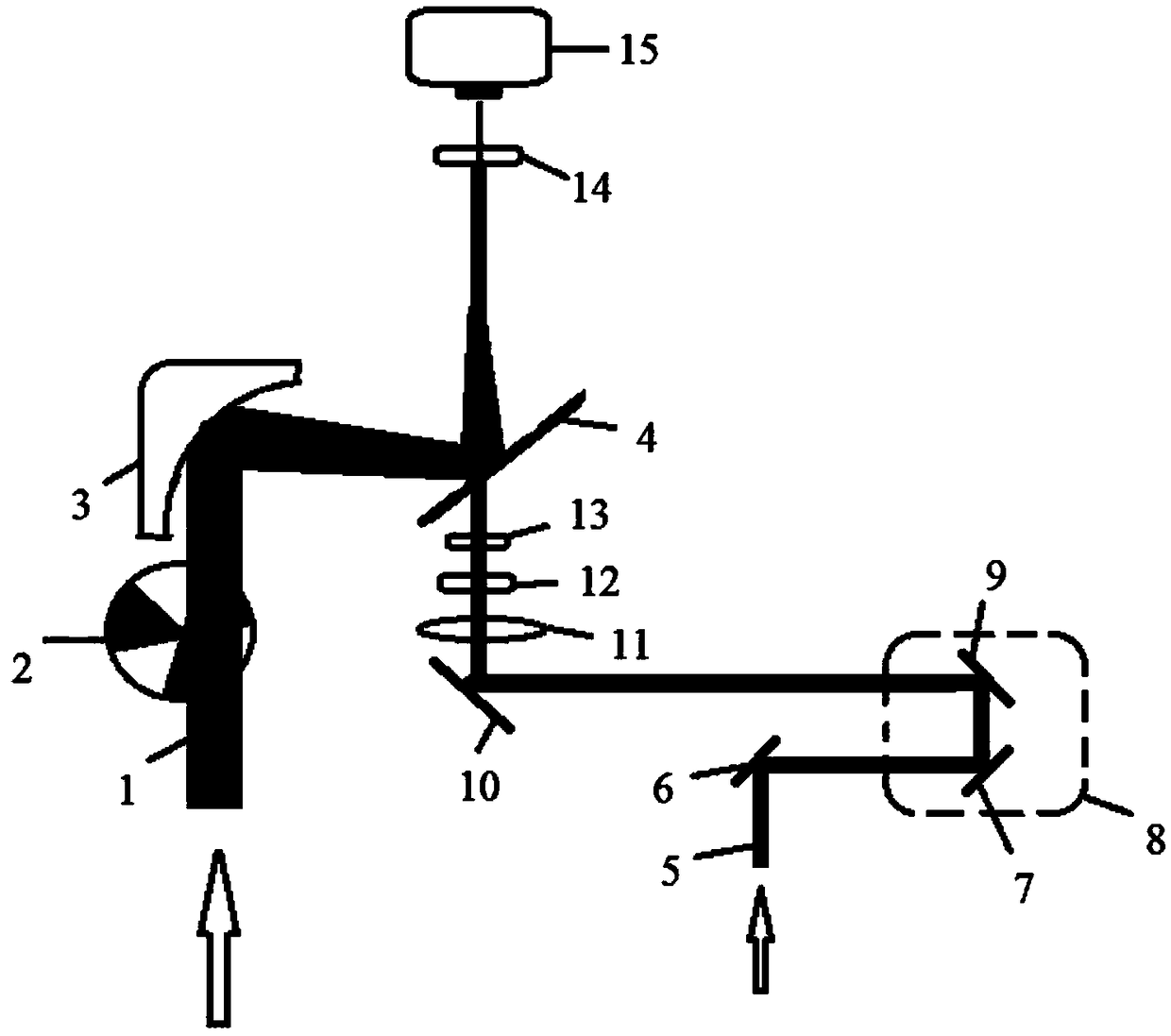 An ultra-wide spectrum terahertz wave time-domain spectral coherent detection method and device