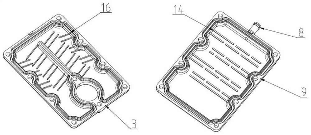 Double-sided heating steam generator with spiral tooth-shaped structures