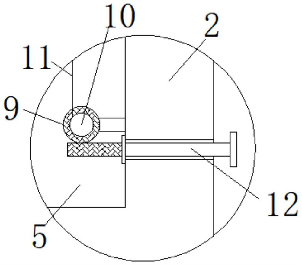 Clothes storage device for garment processing