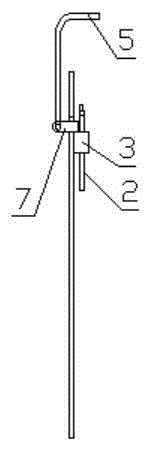 Rod rack with adjustable pitch angle