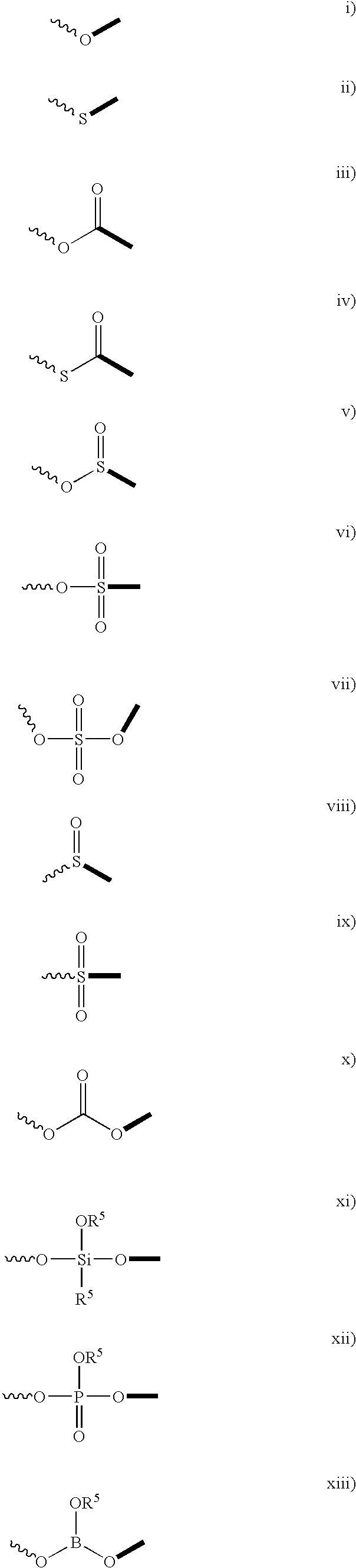 Compounds for a controlled release of active molecules