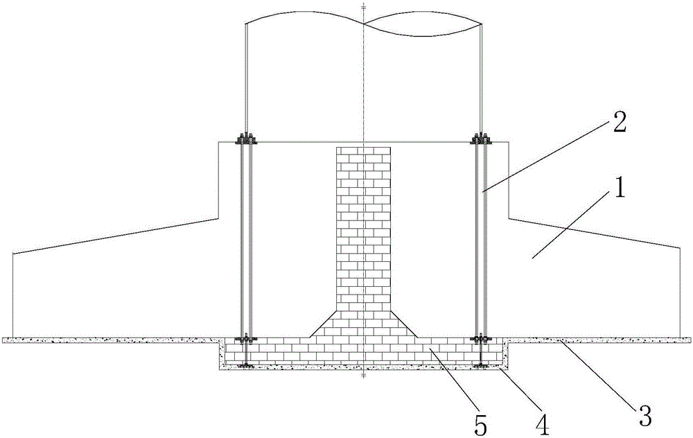 Hollow ground anchor cage base