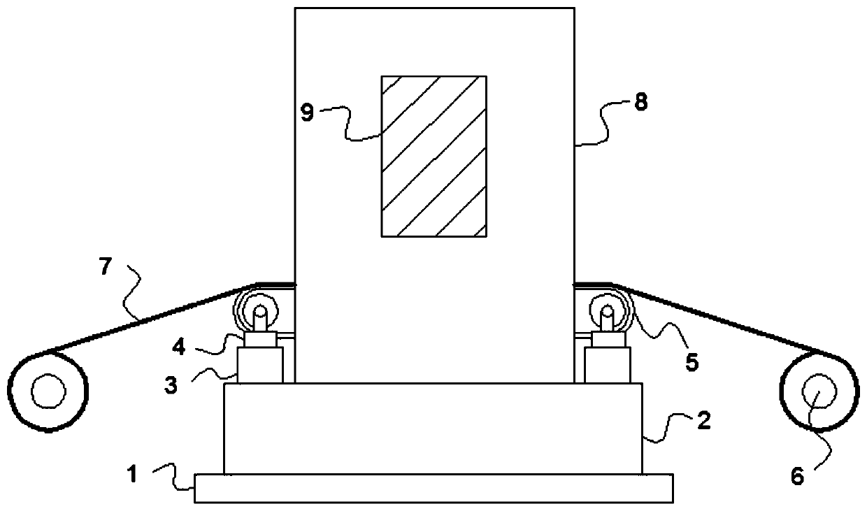 Multidirectional adjustment type textile cloth cutting mechanism