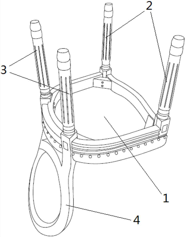 Detachable round-back chair and packaging method thereof