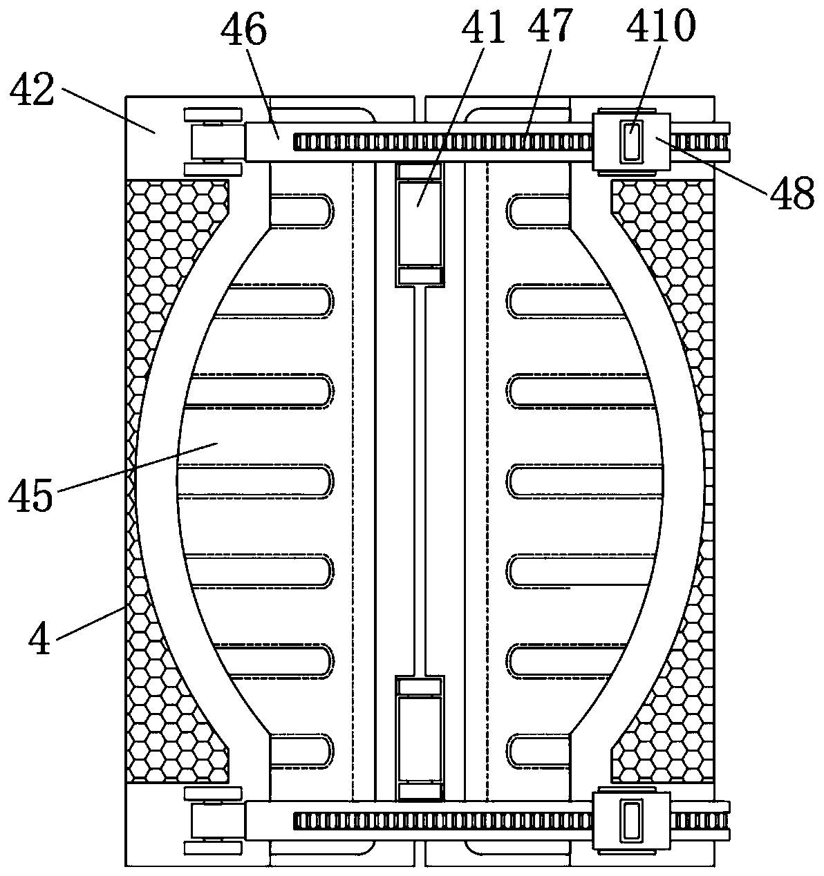 Temporary limb fixing structure with auxiliary positioning structure for transfusion