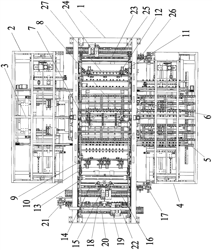 Separate bus bar automatic welding device