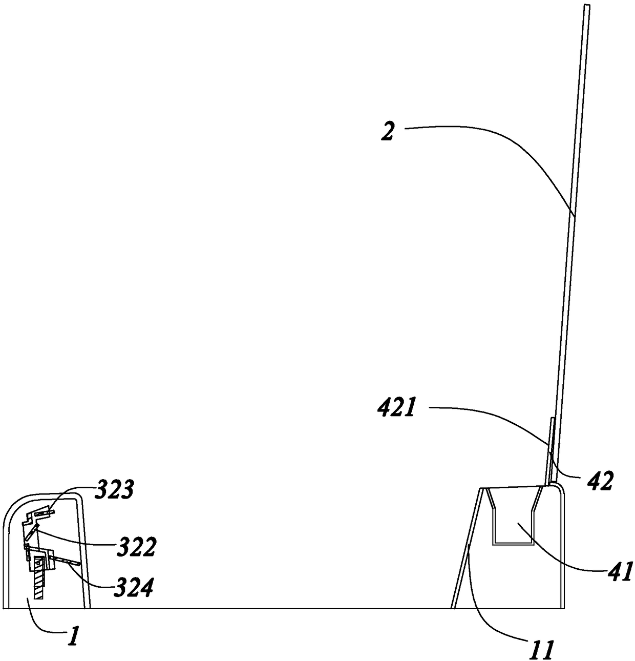 A control method of a washing machine with a projection device