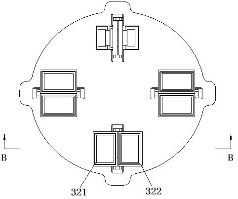 A fast bonding device for fuel cell bipolar plates