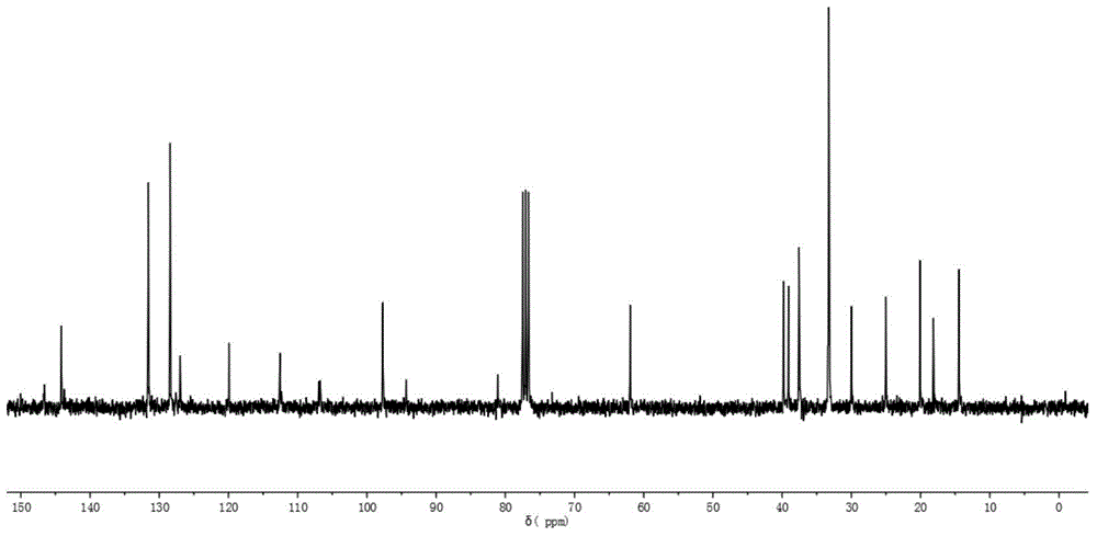 Pyran ring-containing negative liquid crystal compound and preparation method thereof