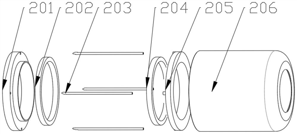 Magnetic control biopsy mechanism of a capsule endoscope