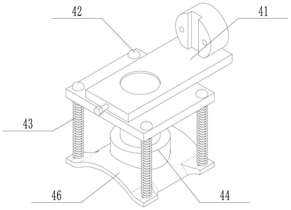 Ceramic green body filling device and application method thereof