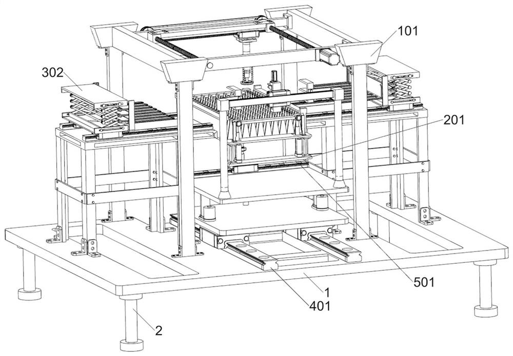 Laser cutting-based plate cutting equipment