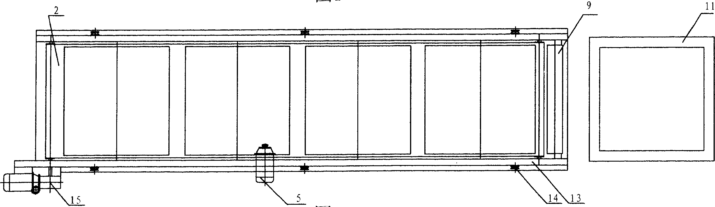 Ceramic brick powder lot feeding method and equipment thereof