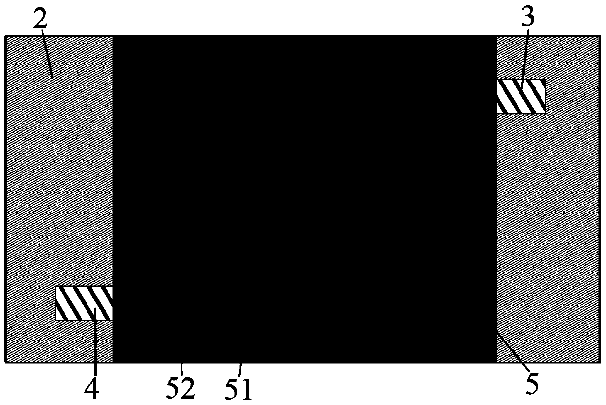 Molybdenum disulfide doped nano-silver particle composite humidity sensor and preparation method thereof