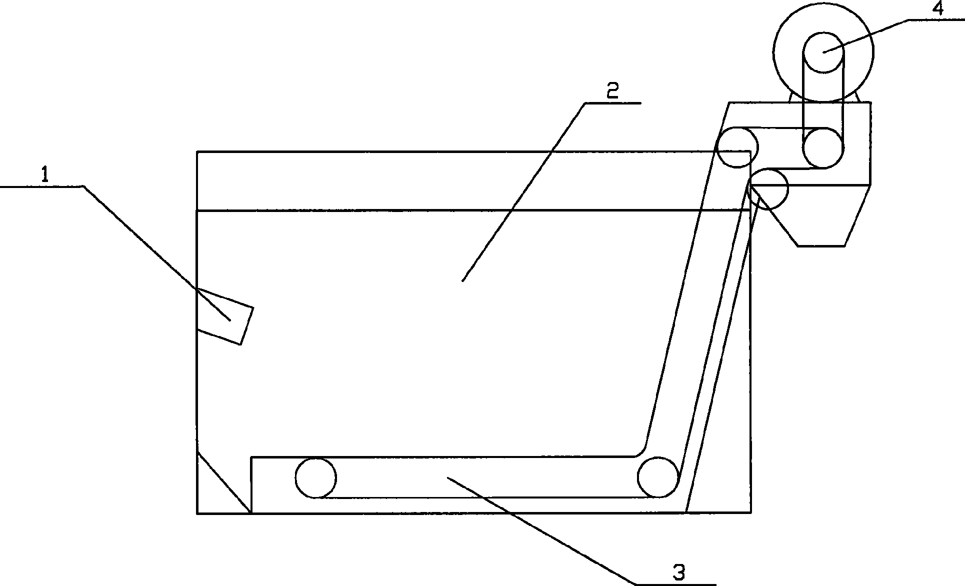 Centralized processor for iron shaving in ball-grinding feed liquid