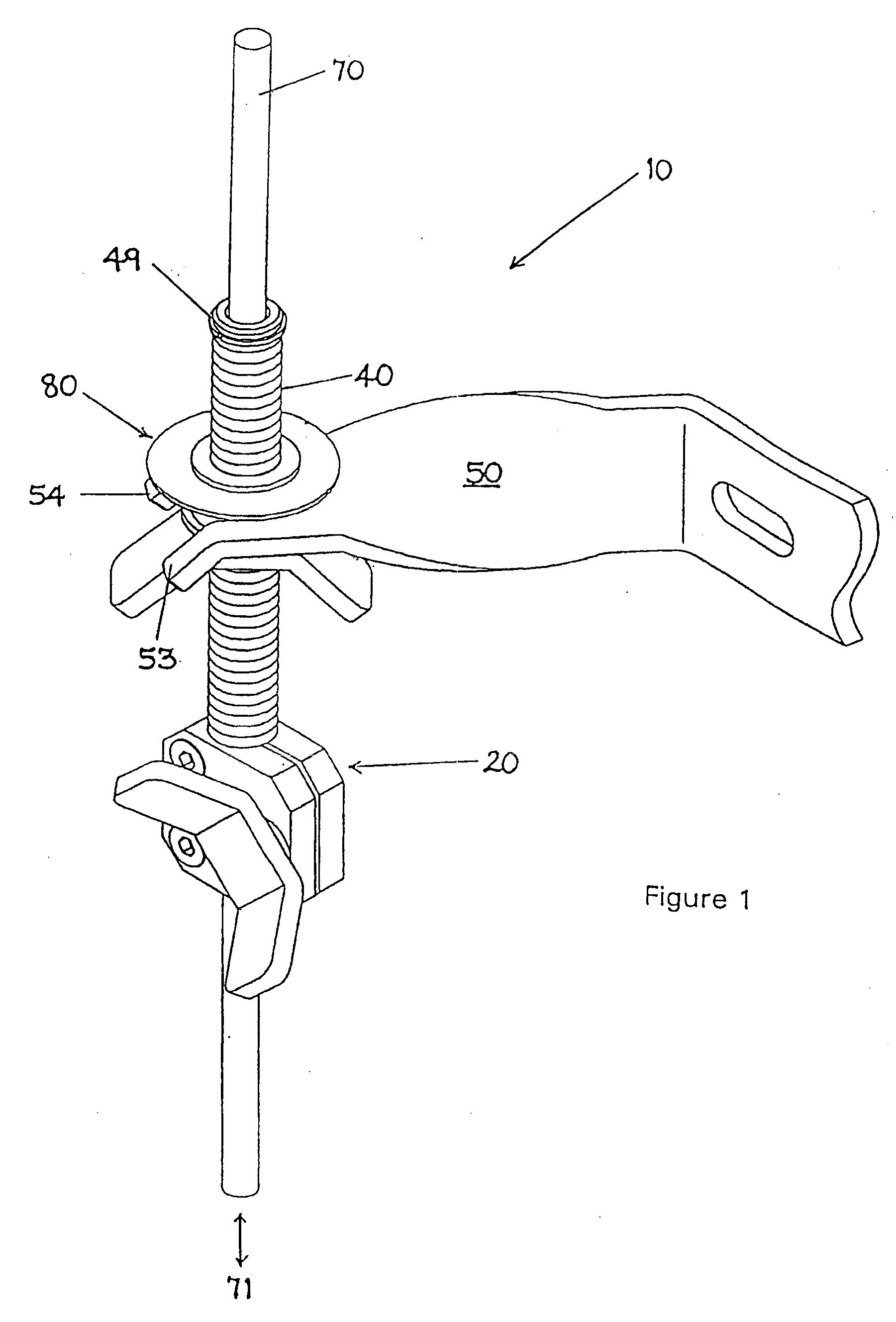 Safety line anchor