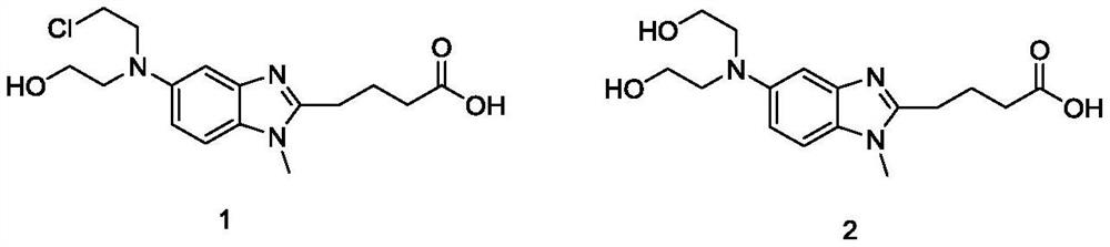 A kind of purification method of bendamustine hydrochloride