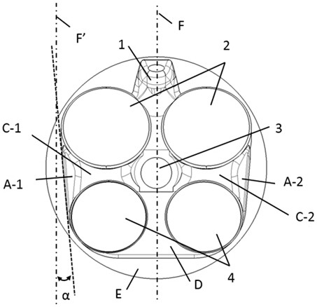 Gasoline engine combustion chamber and automobile