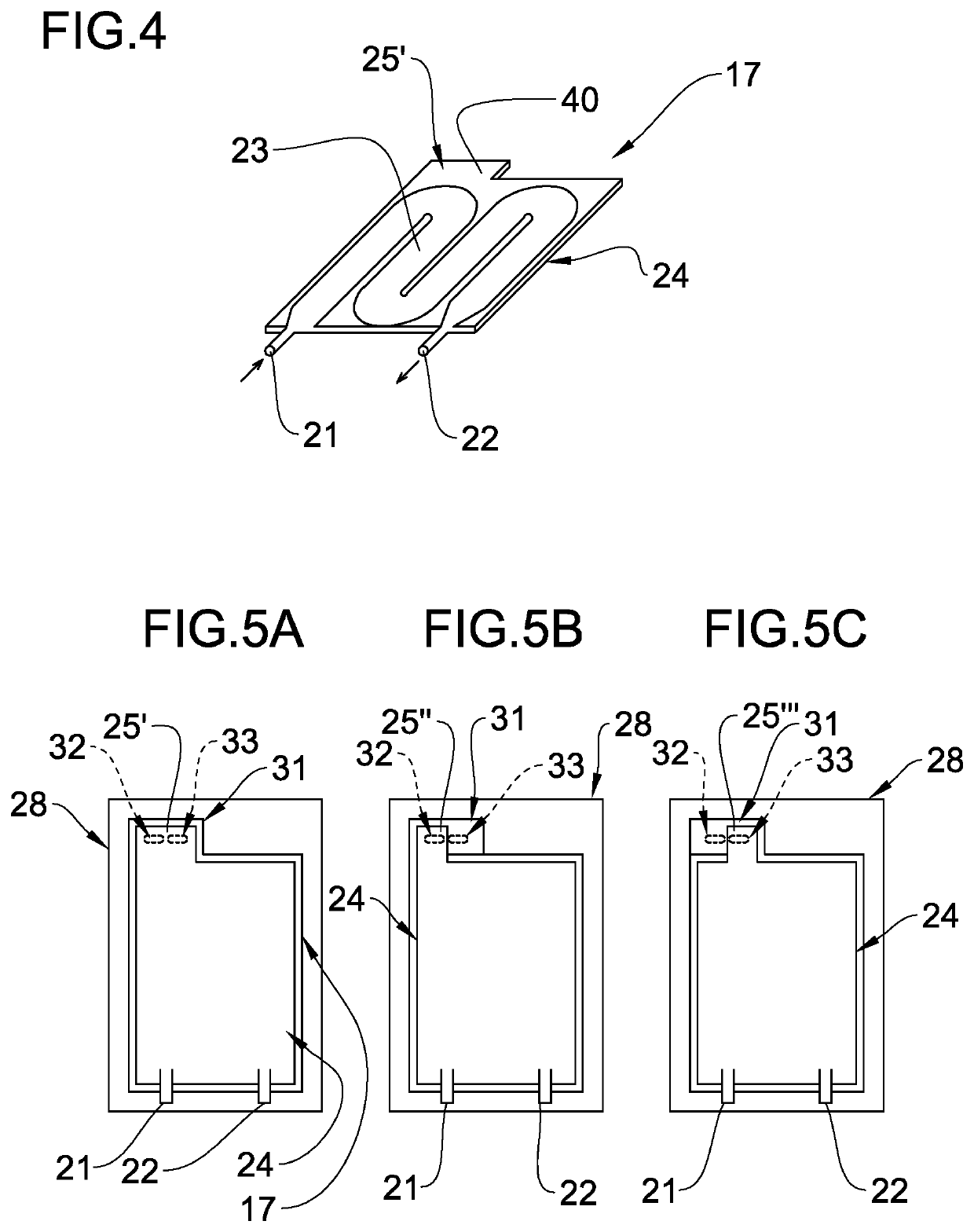 Fluid temperature control device for an extracorporeal blood treatment apparatus and extracorporeal blood treatment apparatus