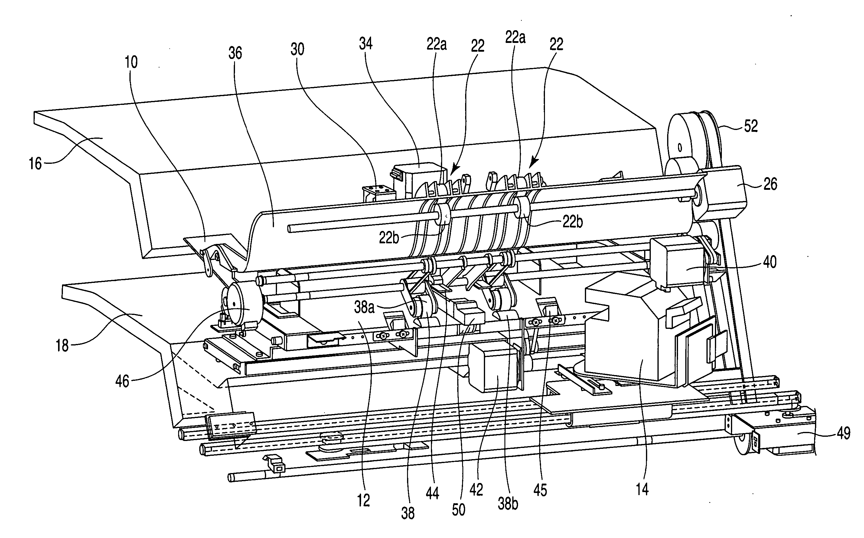 Sheet post-process apparatus and processing tray