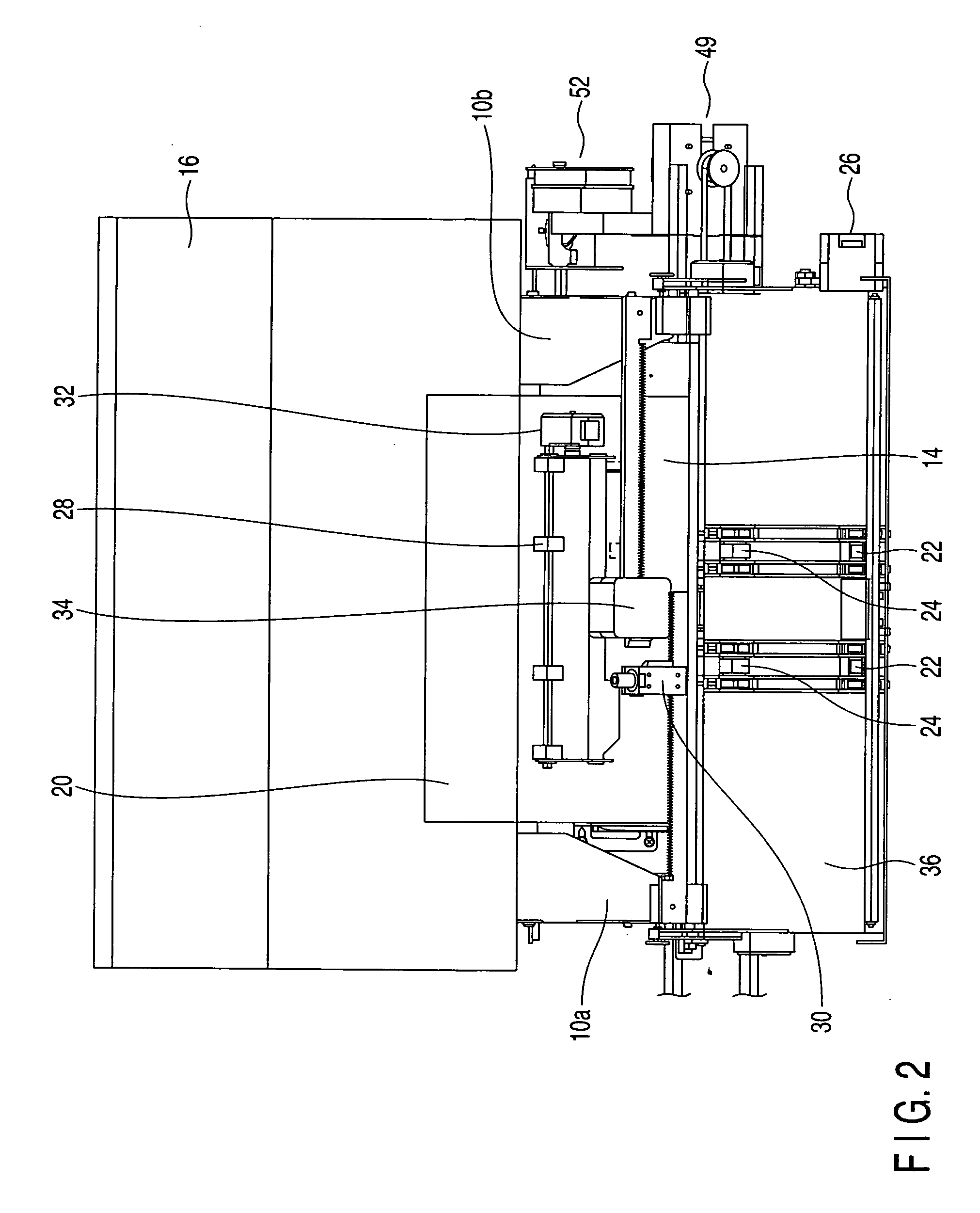 Sheet post-process apparatus and processing tray