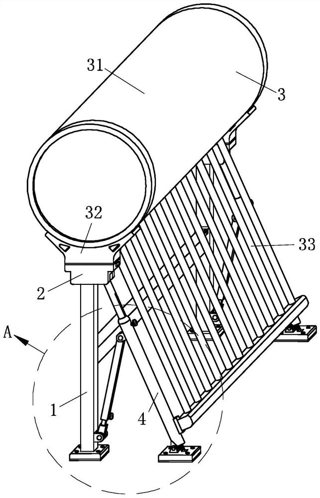 A convenient assembly and disassembly of solar water heaters