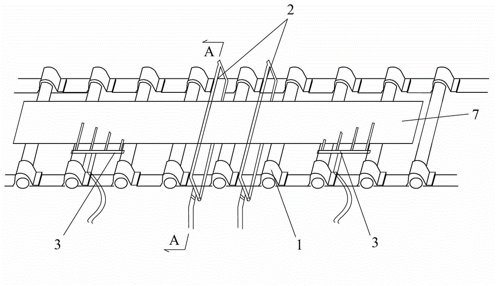 Method and cooling system for improving comprehensive mechanical property of normalized steel plate