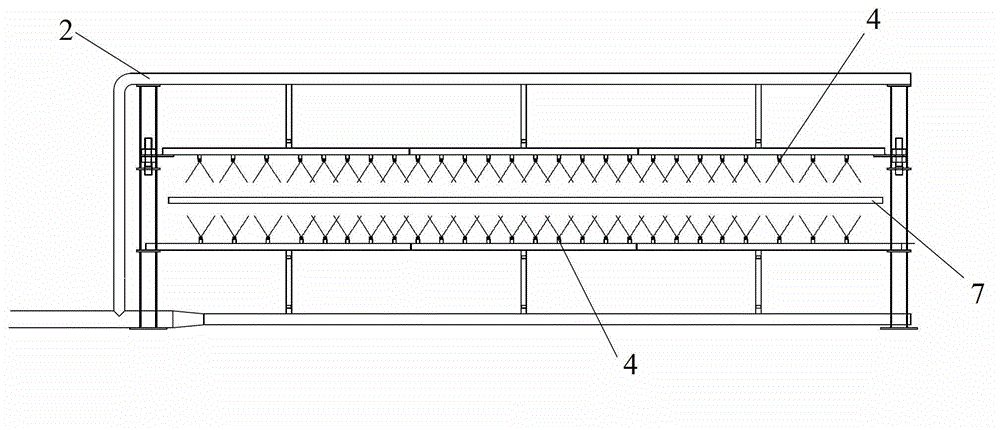 Method and cooling system for improving comprehensive mechanical property of normalized steel plate