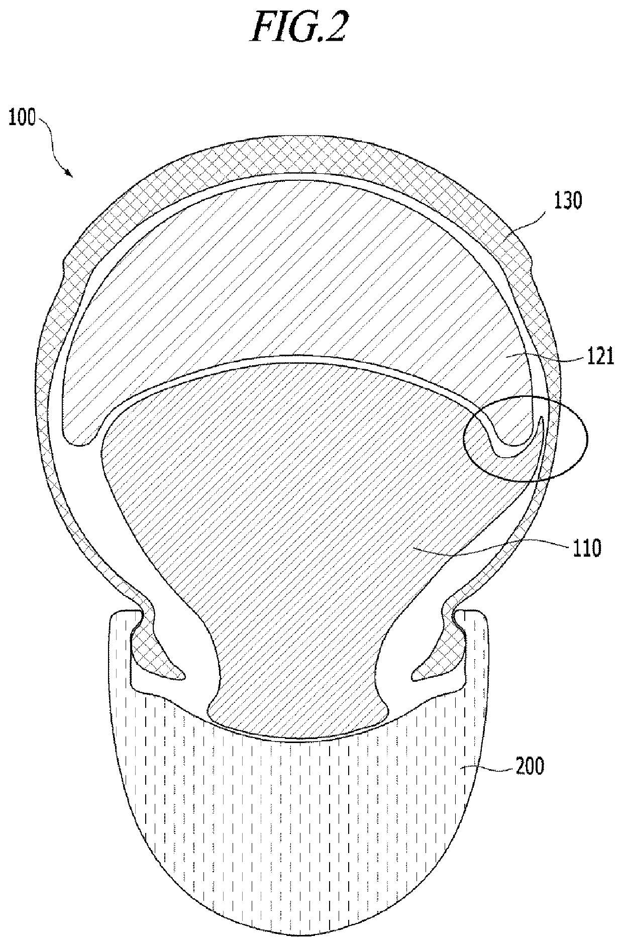 Tire structure and combining structure thereof