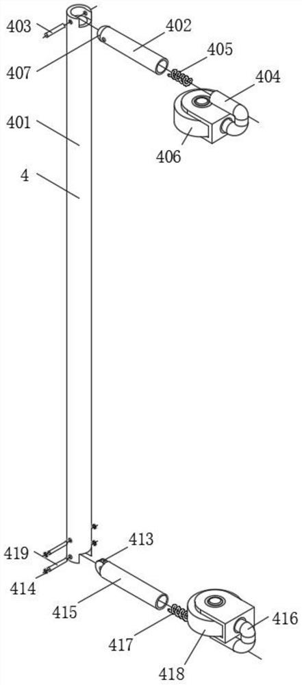 Propaganda device convenient for space expansion and use method thereof