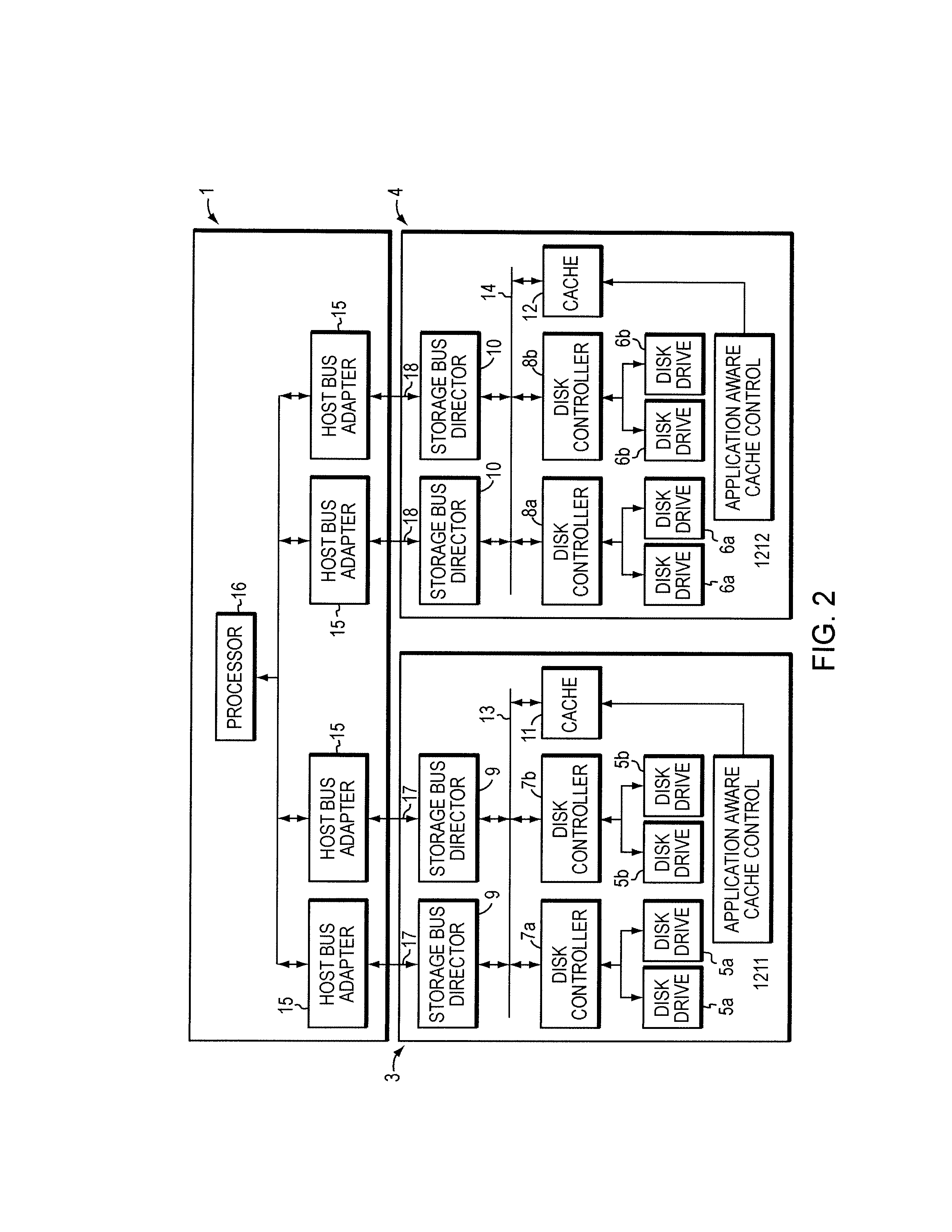 Application aware cache management