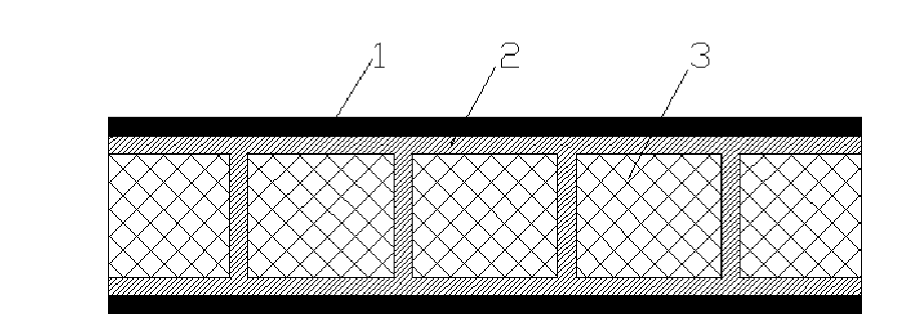 Composite material sweeping board, preparation method and application of composite material sweeping board