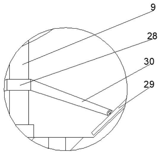 Method and device for treating tail gas by adopting excimer light source technology