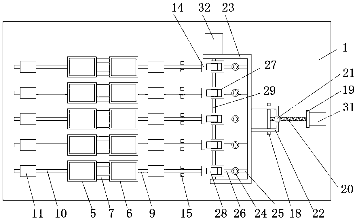 Feeding device for alkyd resin ship paint production