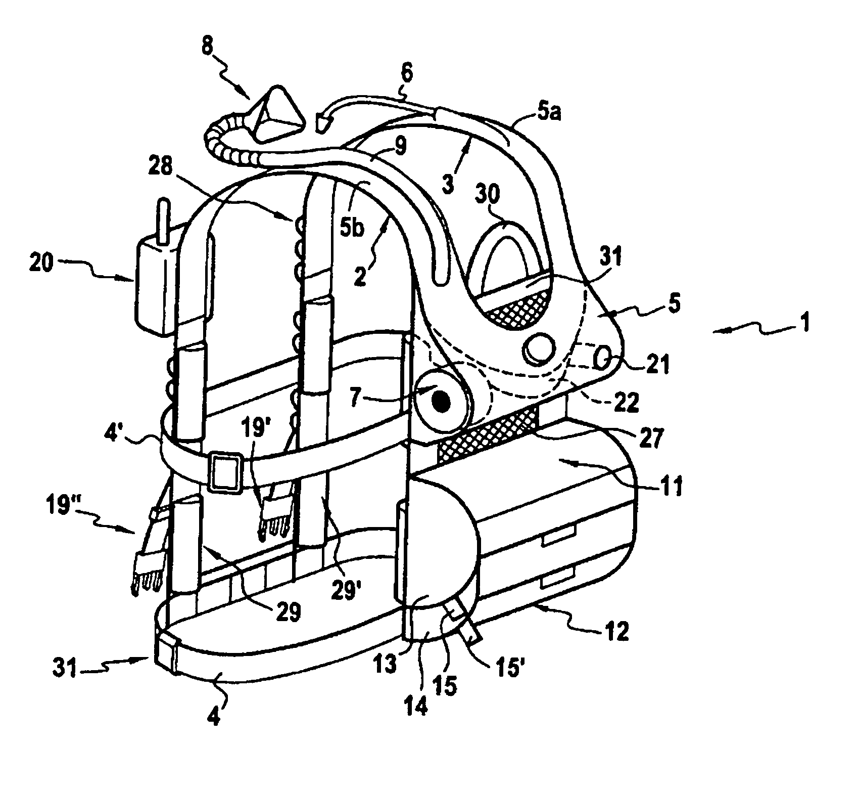 Multi-functional Carry Pack Assembly for Fire Fighters