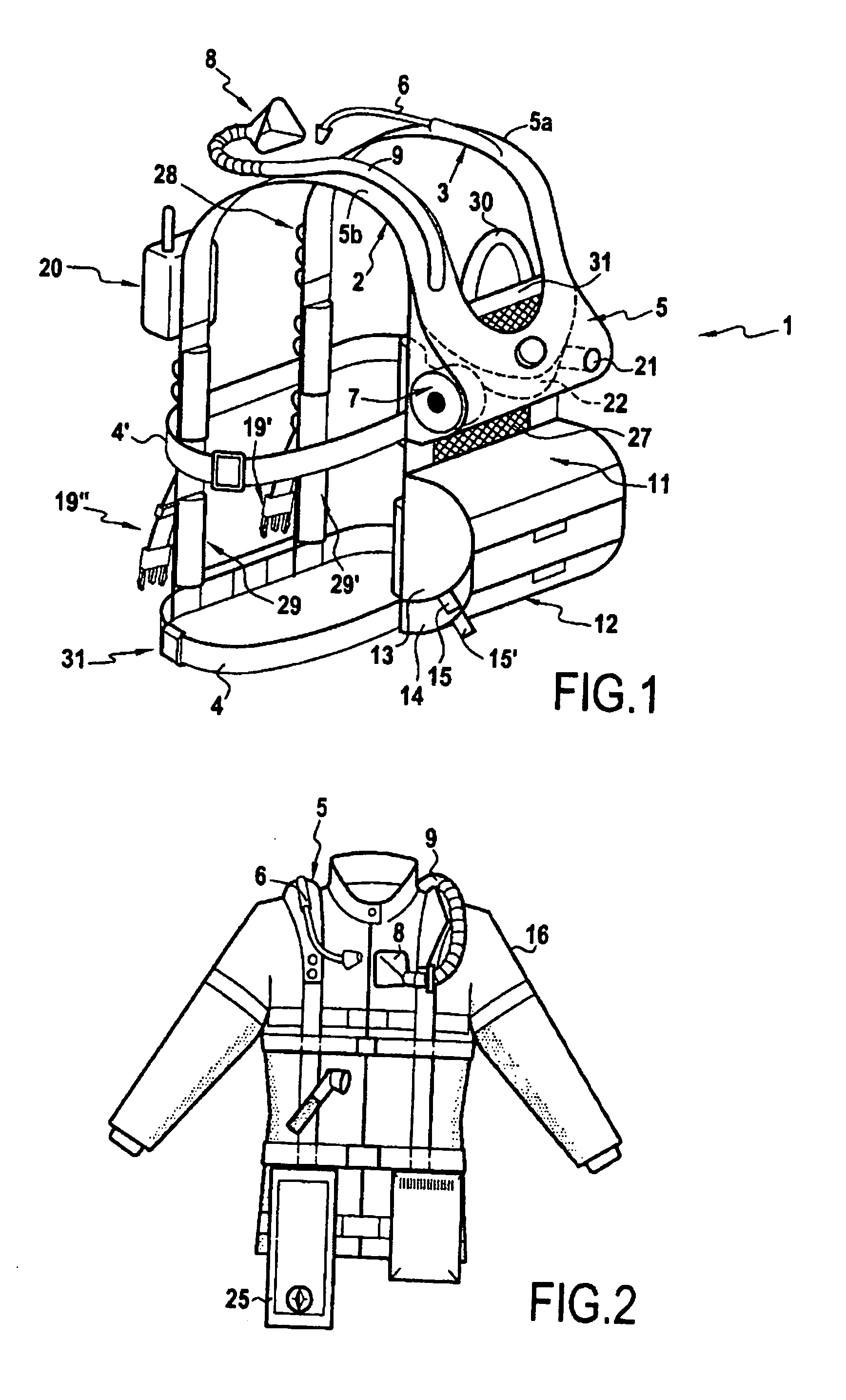 Multi-functional Carry Pack Assembly for Fire Fighters