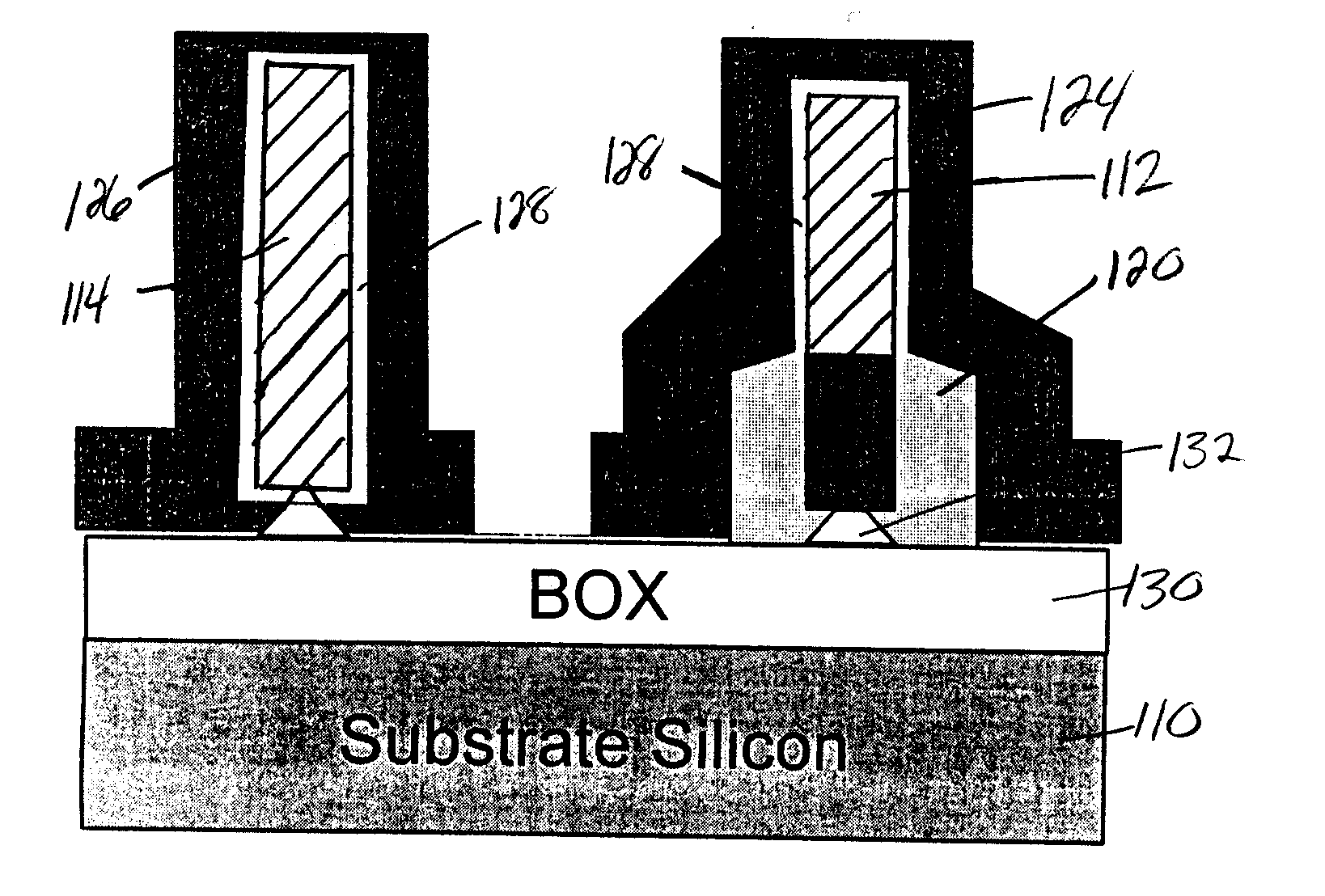 Method and structure to create multiple device widths in finfet technology in both bulk and soi