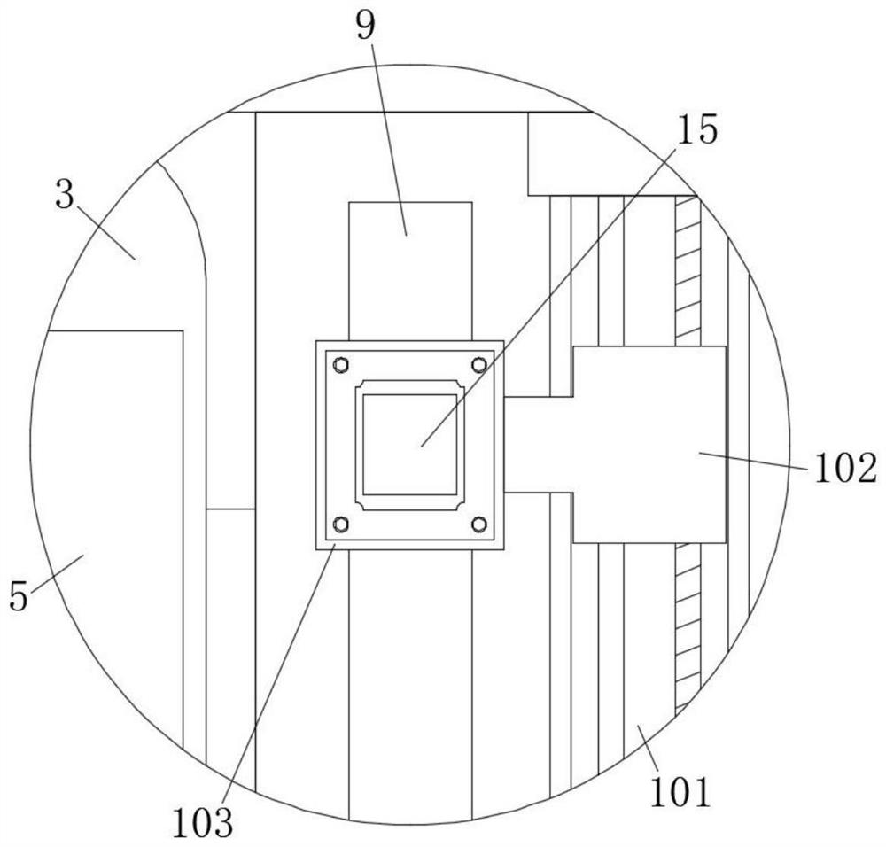 Full-automatic box nailing machine for heaven and earth covers