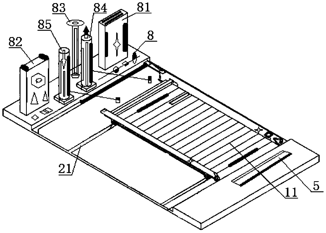 Safe and environment-friendly three-dimensional intelligent garage