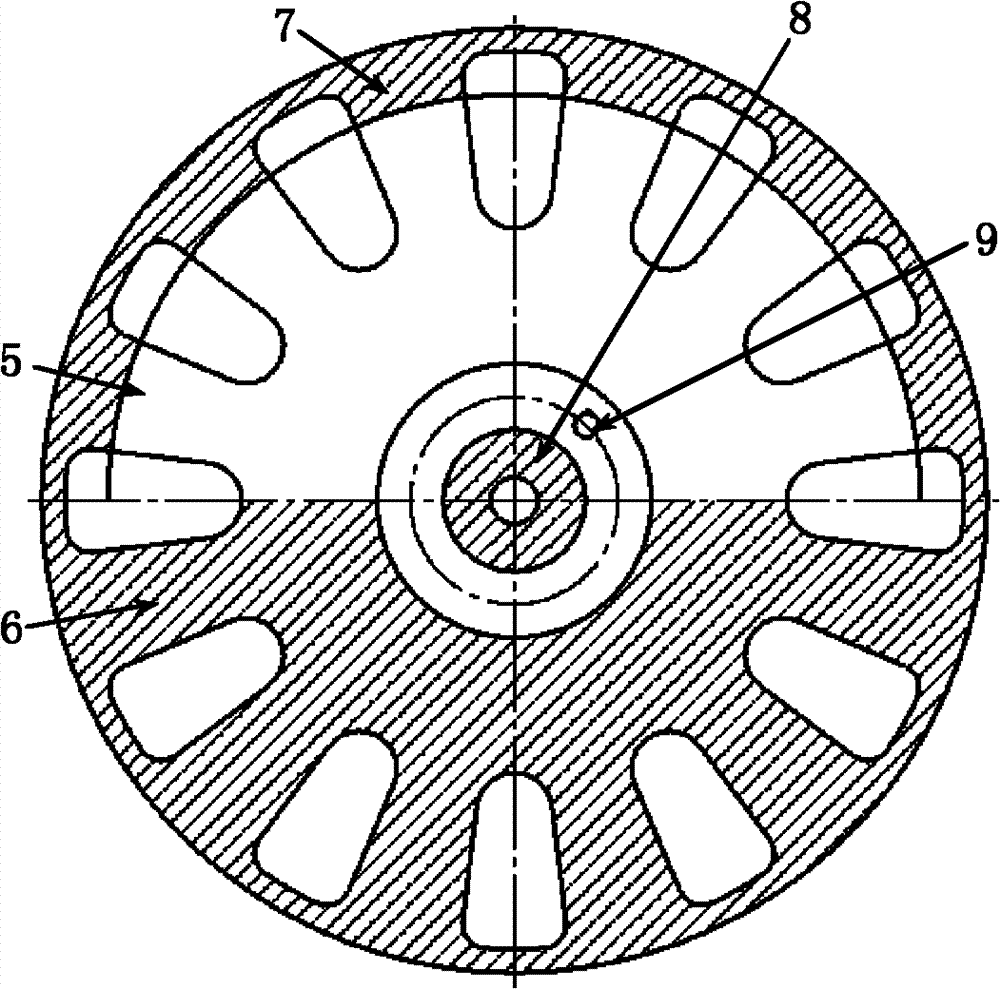 Efficient reluctance type multi-functional motor with axial and radial three-dimensional mixed magnetic circuit in axial split phases