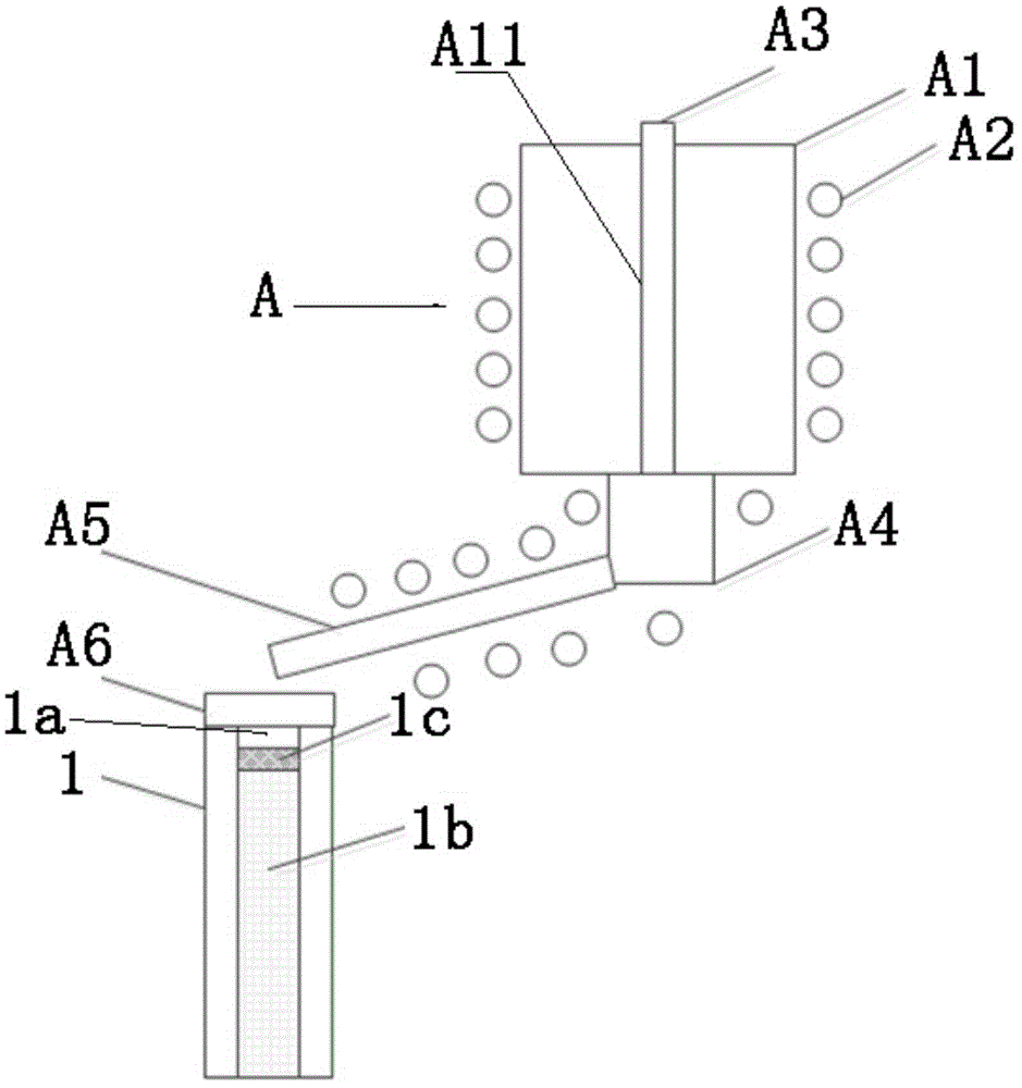 Method and device for improving surface quality of cast blank of continuous casting machine by adding covering slag