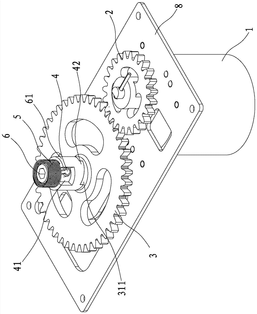 A transmission mechanism of leakage reclosing circuit breaker