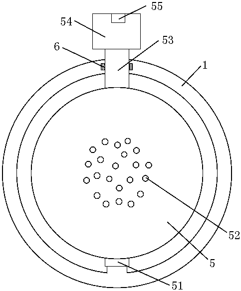 Garden water supply pipe