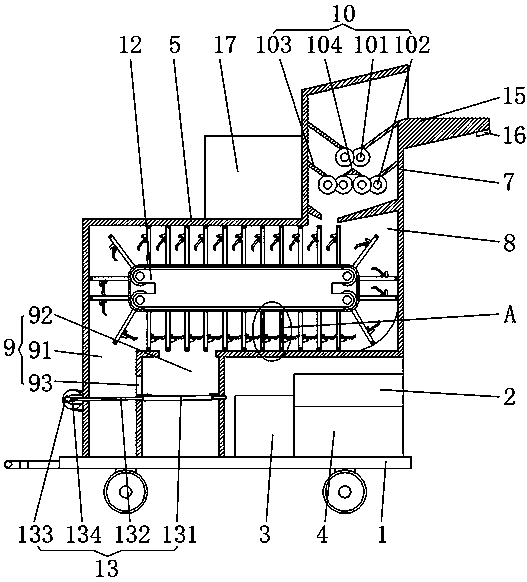 Biomass fuel preparation pretreatment device