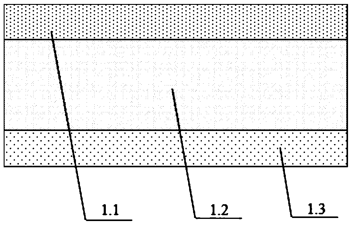 Unstretched polyethylene film with strong and weak heat sealability