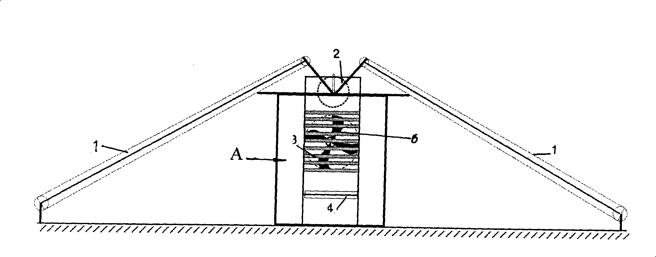 High-efficiency method for removing leaves from sweet sorghum straws and device thereof