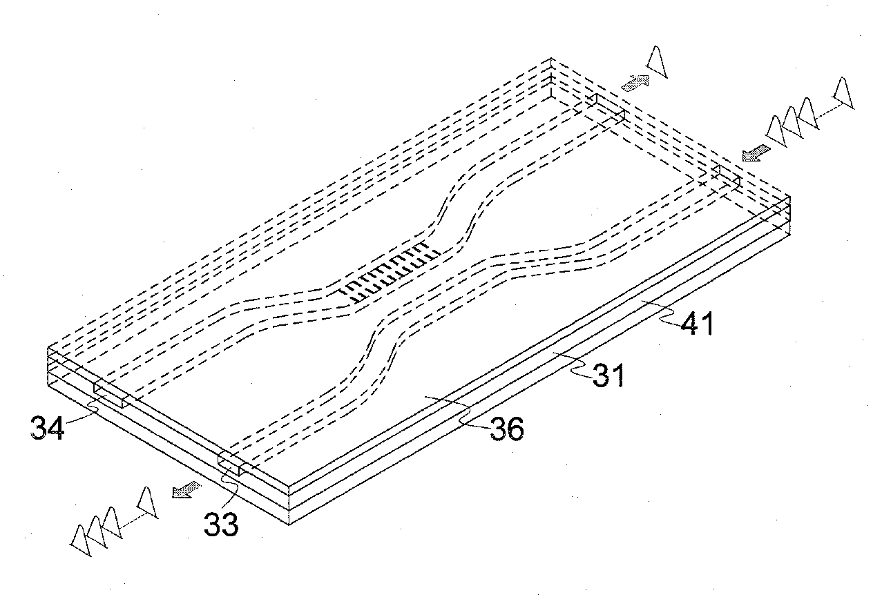 Method of fabrication for an asymmetric bragg coupler-based polymeric wavelength filter with single-grating waveguide