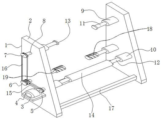 A depilating machine for textile production