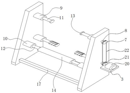 A depilating machine for textile production